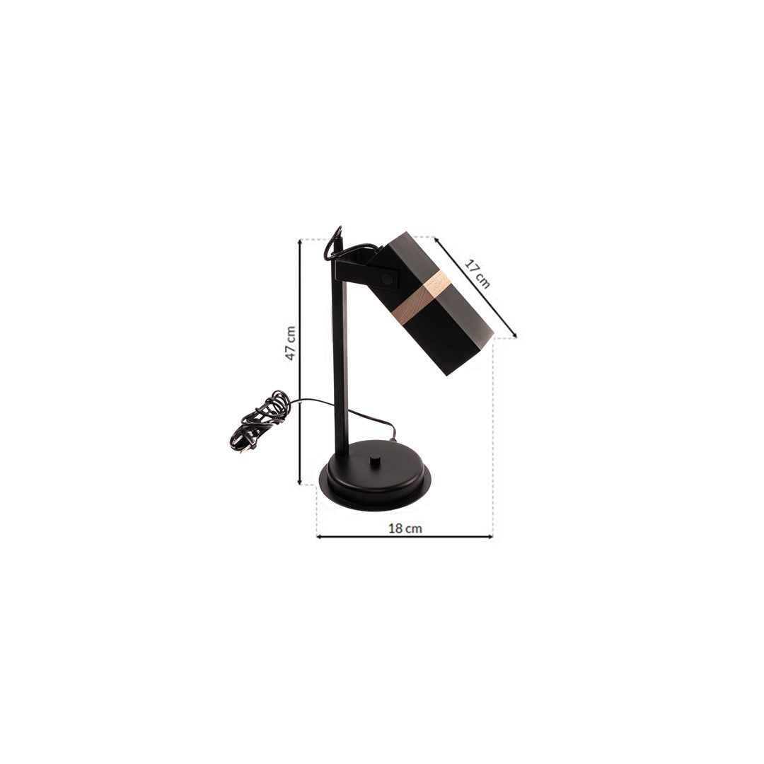 Table Lamp Vidar Black 1XGU10