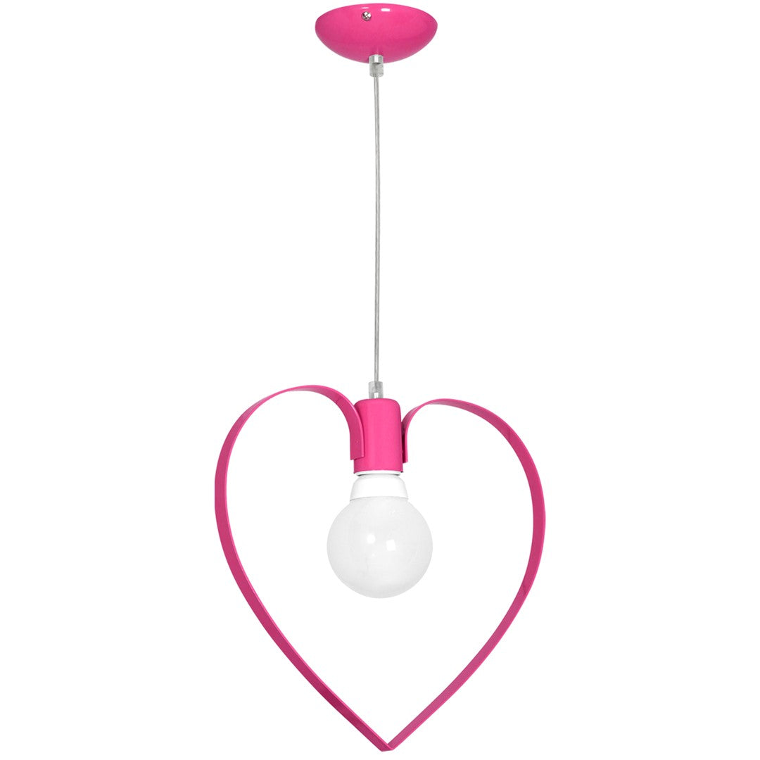 Amore Hand Made Pendant Lamp Heart Shape