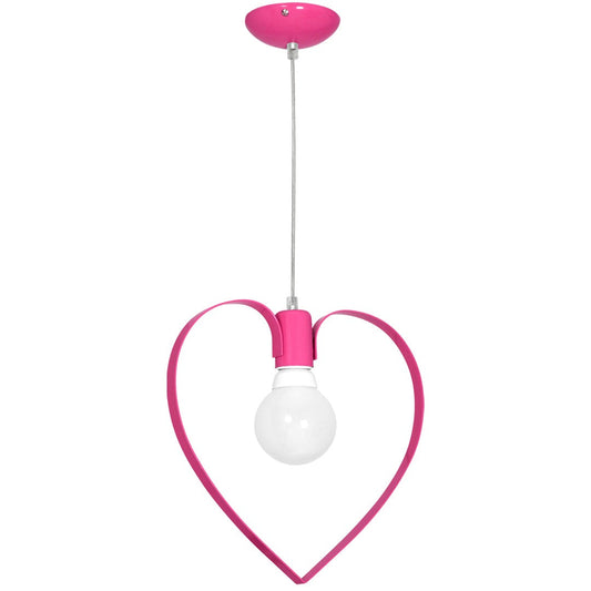 Amore Hand Made Pendant Lamp Heart Shape