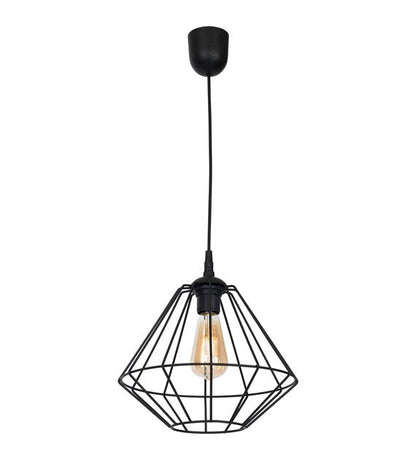 Colin Pendant Hand Made Pendant Matt Black Industrial Style