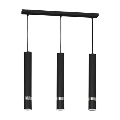 Joker Hand Made Designer Pendant Light Matt Black And Chrome