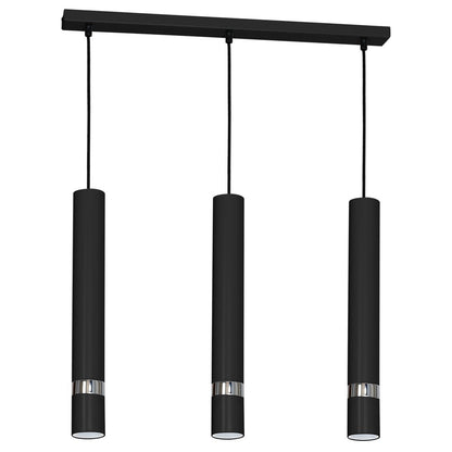 Joker Hand Made Designer Pendant Light Matt Black And Chrome