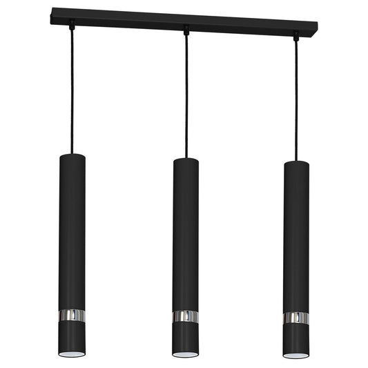 Joker Hand Made Designer Pendant Light Matt Black And Chrome