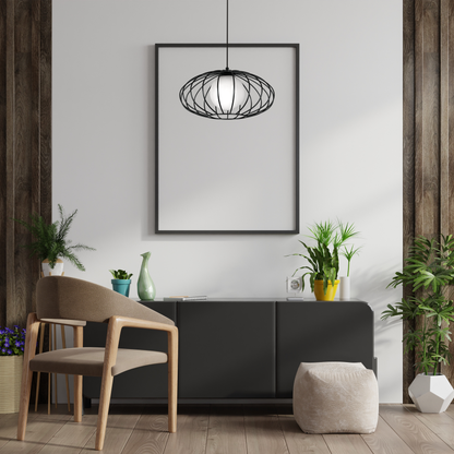 Kronos Pendant Lamp Hand Made Industrial Chic