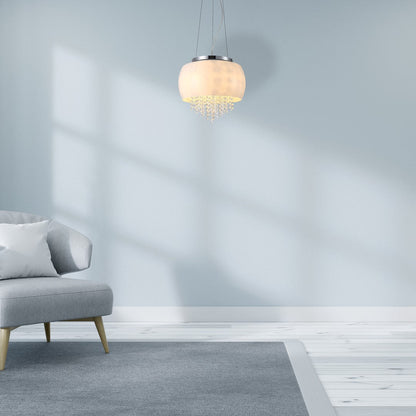 Pendant Lamp Nova 3XE14 Led Chrome