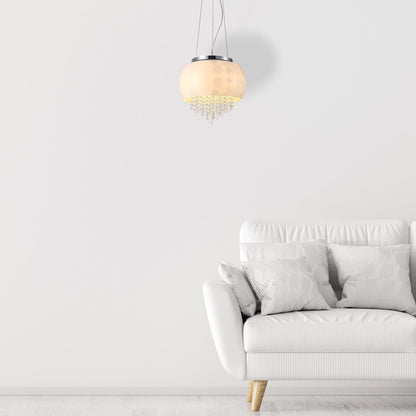 Pendant Lamp Nova 3XE14 Led Chrome