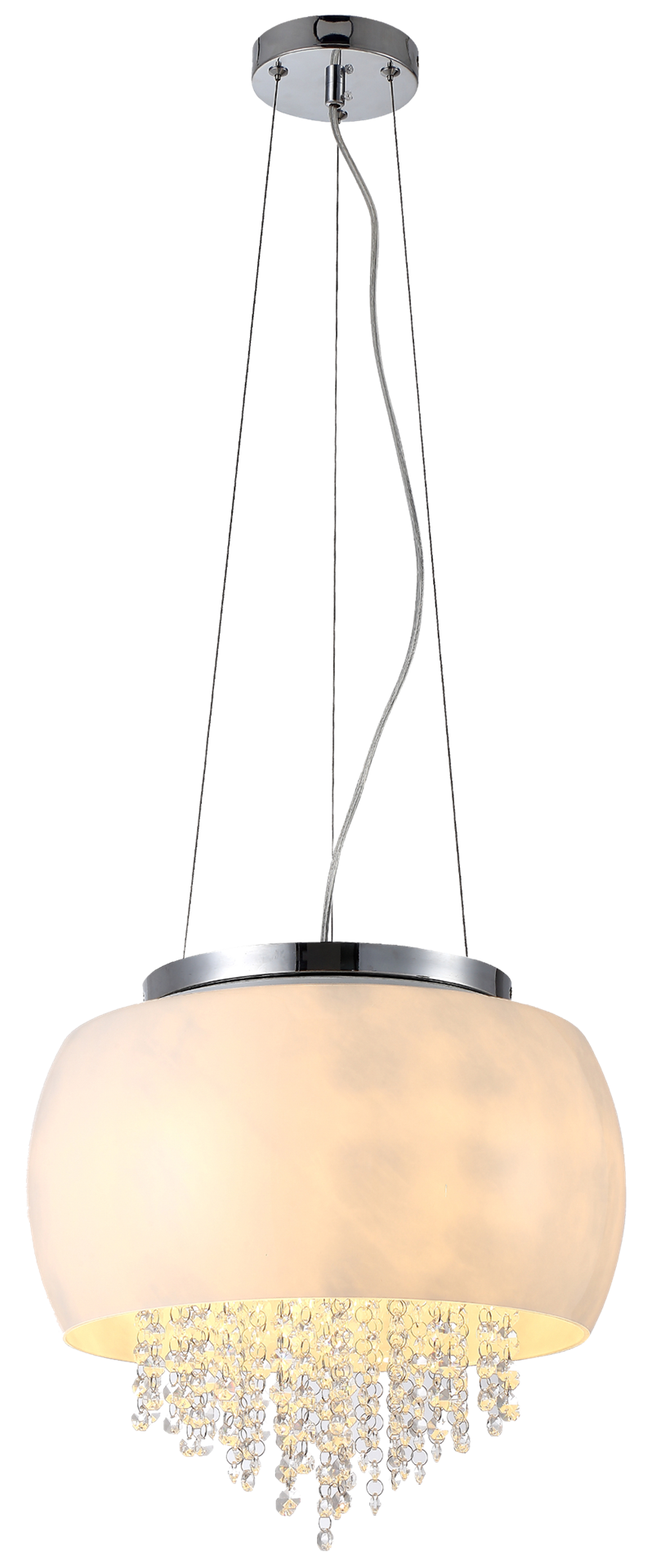 Pendant Lamp Nova 3XE14 Led Chrome