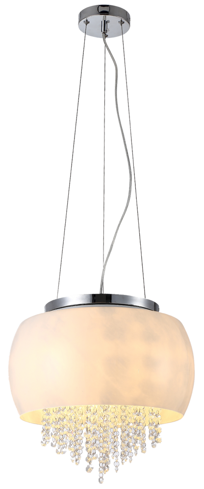 Pendant Lamp Nova 3XE14 Led Chrome