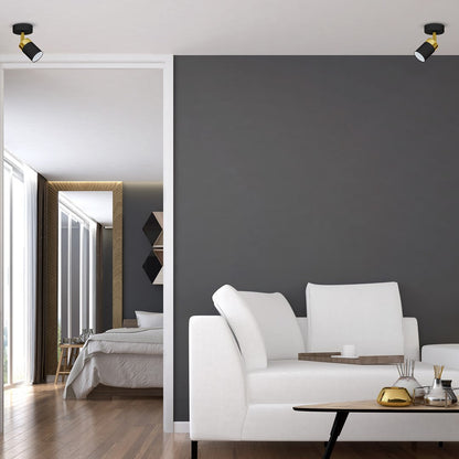 Joker Hand Made Designer Spot Light Matt Black And Gold