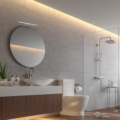 Shine LED Wall Lamp Polished Chrome IP44 Bathroom