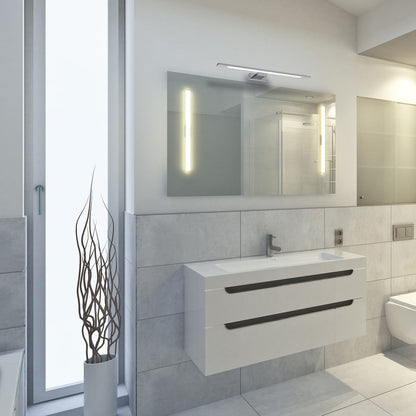 Shine LED Wall Lamp Polished Chrome IP44 Bathroom