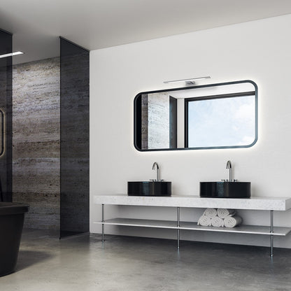 Shine LED Wall Lamp Polished Chrome IP44 Bathroom