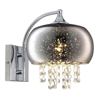 Starlight Pendant Lamp Stunning Chrome Glass And Crystals