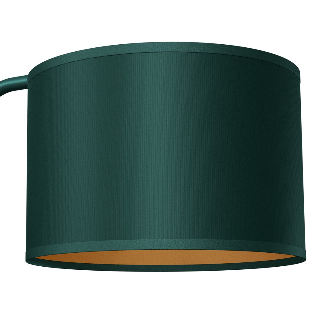 Verde Hand Made Designer Wall Lamp Rich Green Finish Gold Accents