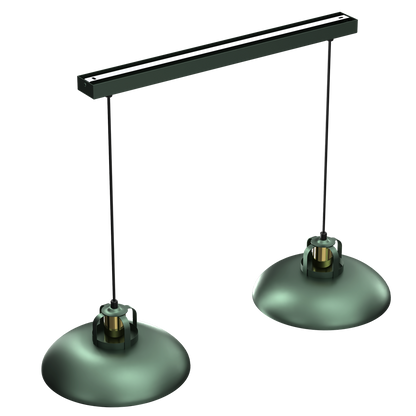 Felix Designer Pendant Lamp Hand Made Green And Gold