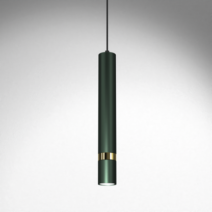 Joker Hand Made Pendant Lamp Green With Gold Detail