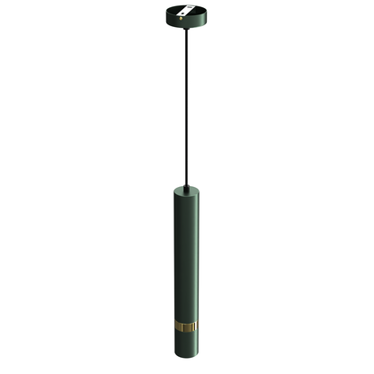 Joker Hand Made Pendant Lamp Green With Gold Detail