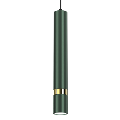 Joker Hand Made Pendant Lamp Green With Gold Detail