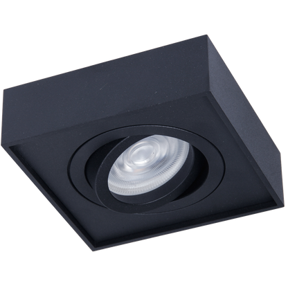Nusa Square Ceiling Light Matt Black Great Spotlight Upgrade