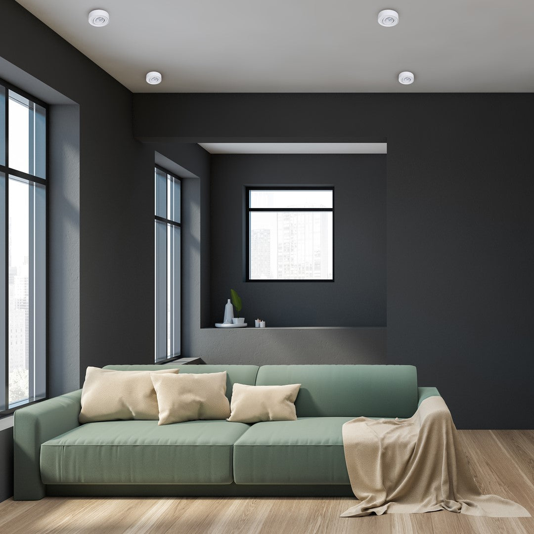 Nusa Ceiling Light Matt White Great Spotlight Upgrade
