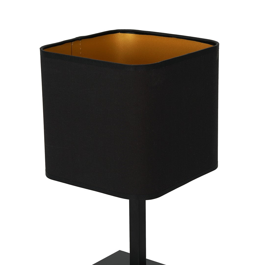 Napoli Table Lamp Hand Made Matt Black And Gold