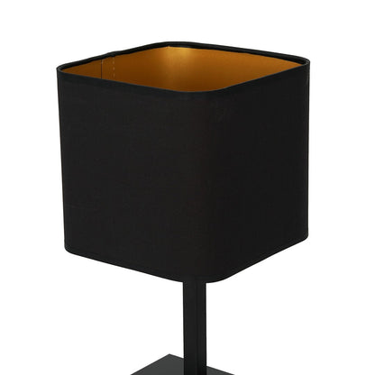 Napoli Table Lamp Hand Made Matt Black And Gold