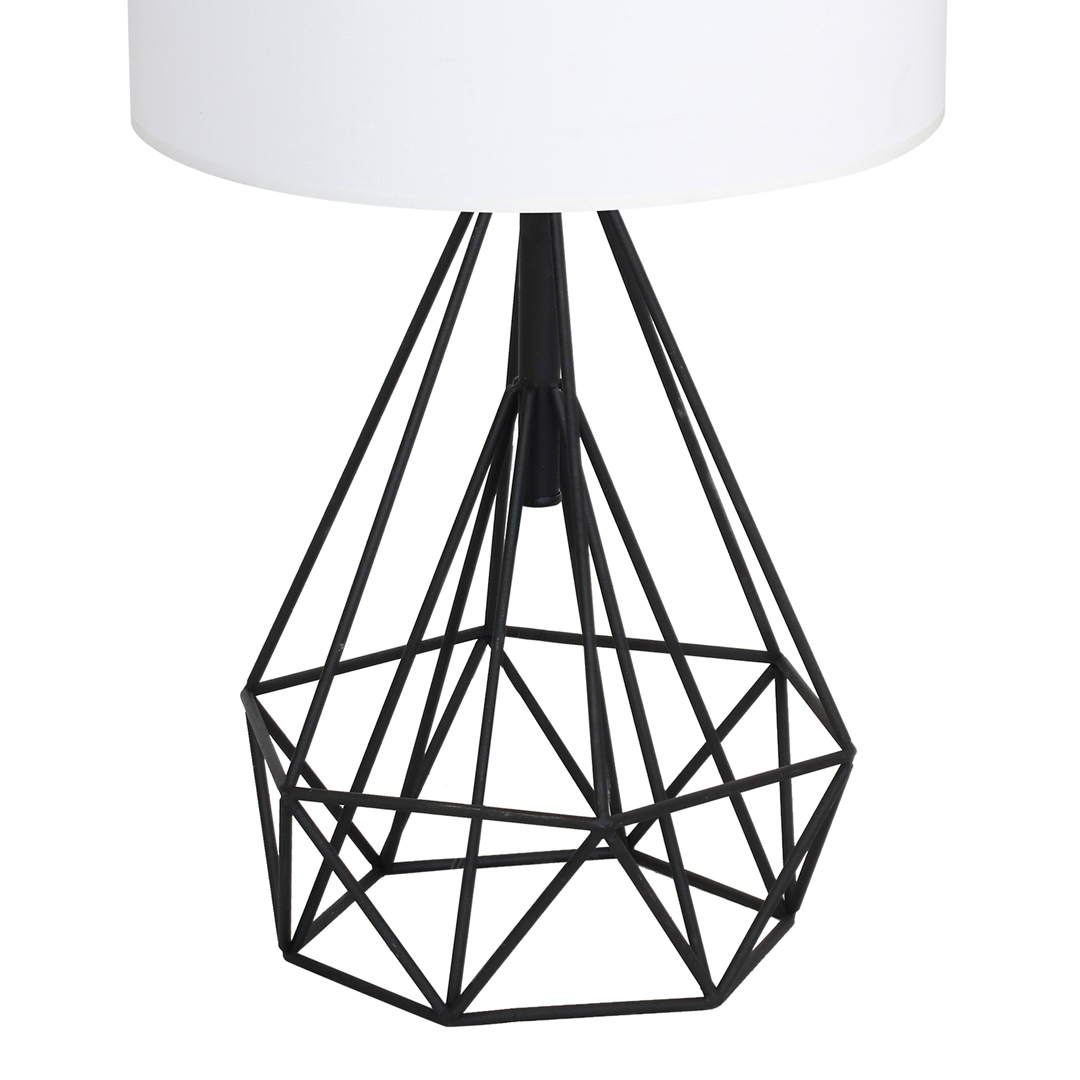 Triangolo Table Or Floor Lamp Hand Made Matt Black