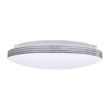 Siena LED Ceiling Lamp 35cm Chrome And White With Remote