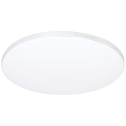 Siena LED Ceiling Lamp 35cm Chrome And White With Remote