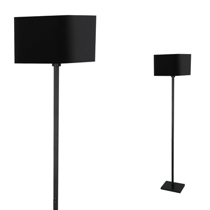 Napoli Floor Lamp Hand Made Matt Black And Gold