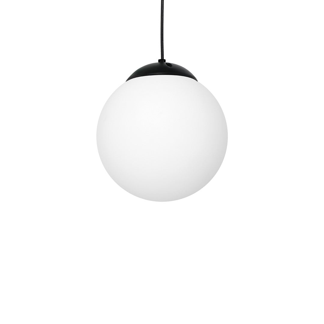 Lima Hand Made Designer Pendant Lamp Matt Black And Cool White