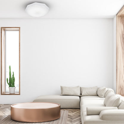 Hex Ceiling Lamp 50cm Great Value LED Light Source Included