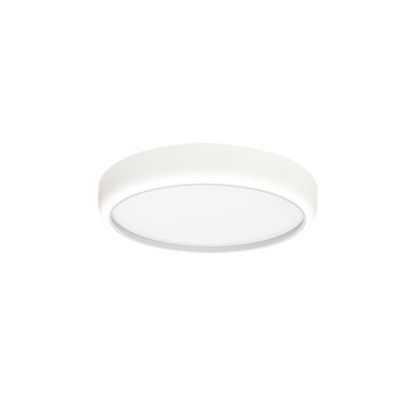 Gea LED Ceiling Lamp In White 39cm Remote Control Included