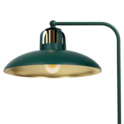 Felix Designer Table Lamp Hand Made Green And Gold