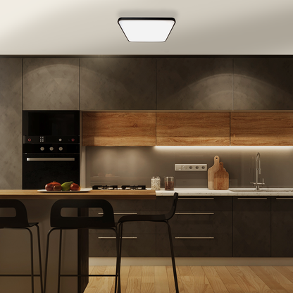 Fabio White Led Ceiling Lamp 47cm Great Value