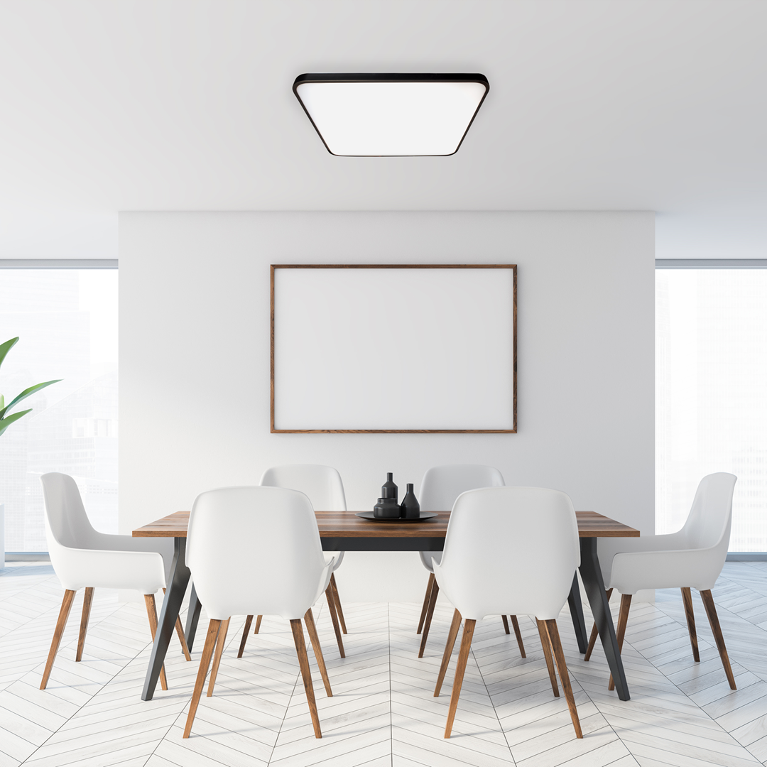 Fabio White Led Ceiling Lamp 47cm Great Value