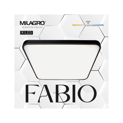 Fabio Ceiling Lamp 37cm Bulit In  LED Light Source Great Value