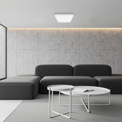 Fabio White Led Ceiling Lamp 37cm Great Value
