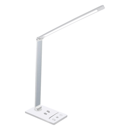 Vario White Desk Lamp Wireless Phone Charging Adjustable Dimmable