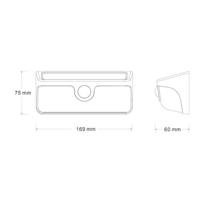 Link Solar Lamp 5W 500Lm 4000K Black