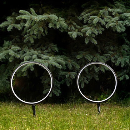 Rings Solar Lamp 2X1.5W 2X25Lm 3000K Black