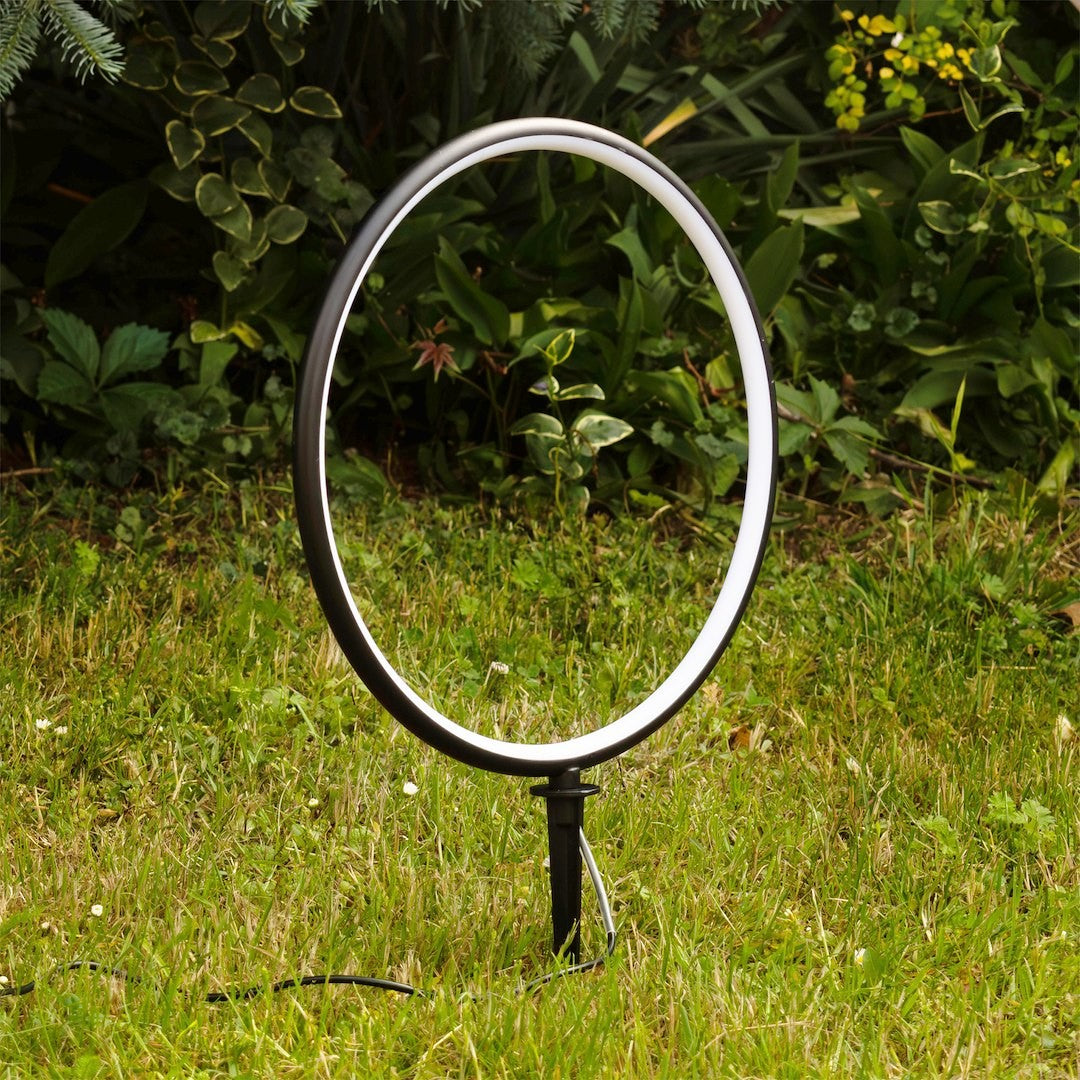 Rings Solar Lamp 2X1.5W 2X25Lm 3000K Black