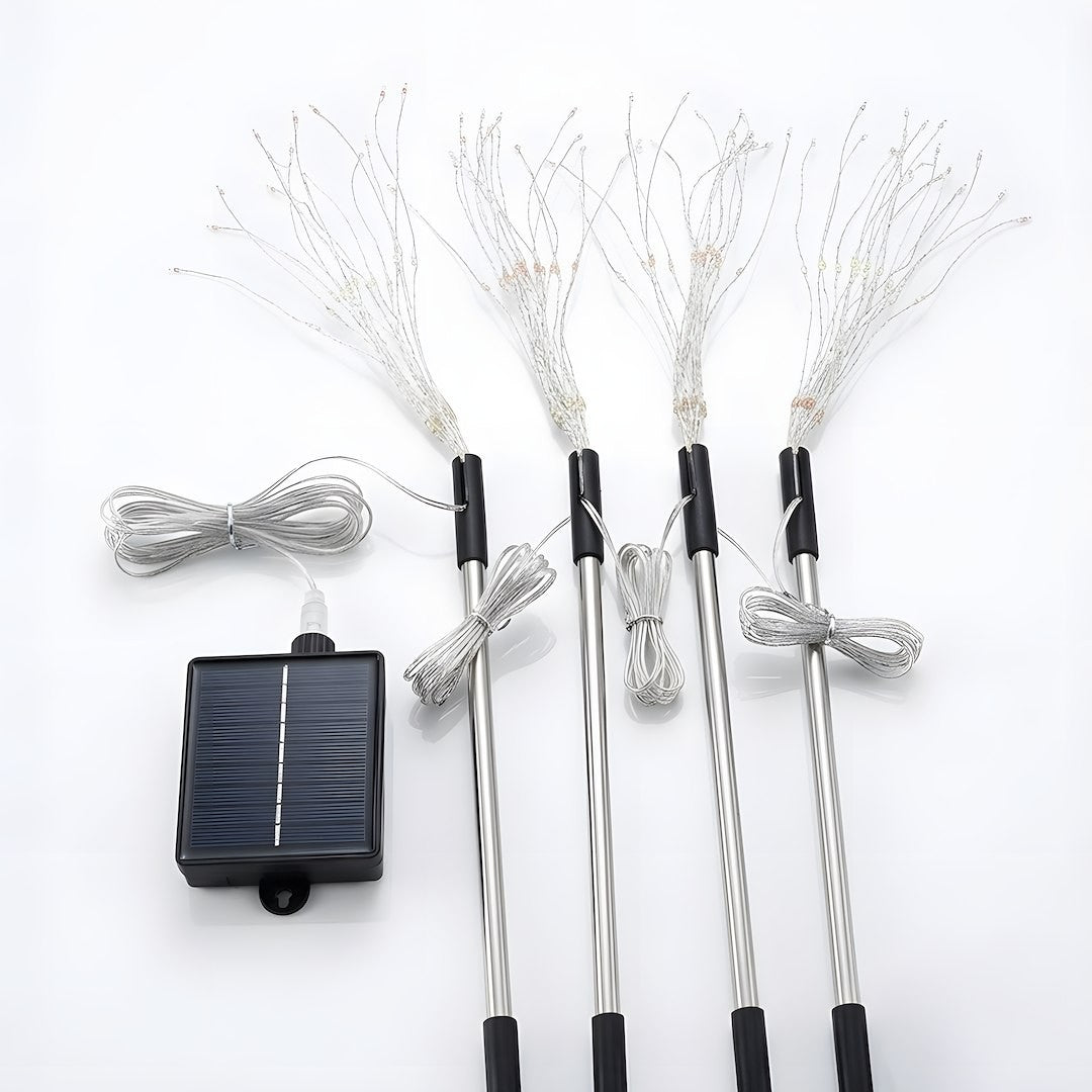 Dragon Solar Lamp Rgb Set Ip44 Stainless Steel