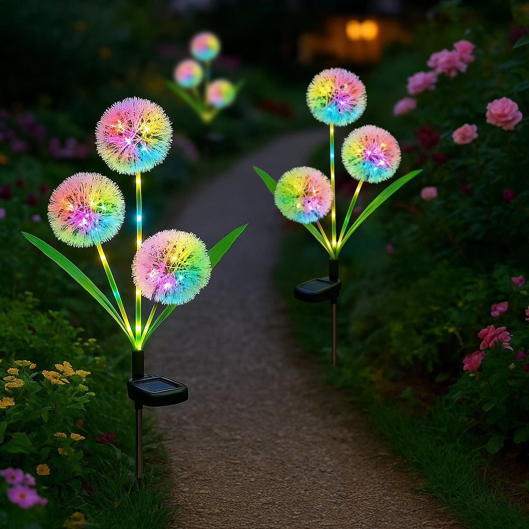 Garlic Color Rgb Solar Lamp Ip44 Multicolour