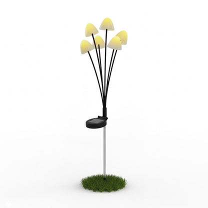 Mushrooms Solar Lamp 3000K Ip44 Green + White