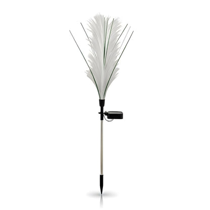 Fiber Solar Lamp 3000K Ip44 White + Green
