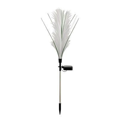 Fiber Solar Lamp 3000K Ip44 White + Green