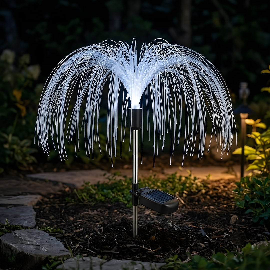 Solar Umbrella Lamp Rgb Ip44 2Pcs Transparent