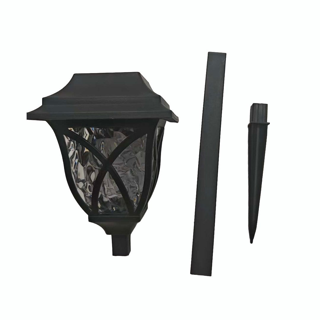 Solar Lawn Lamp 3000K Ip44 Black
