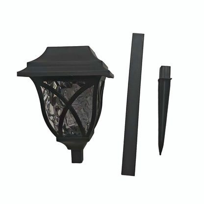 Solar Lawn Lamp 3000K Ip44 Black